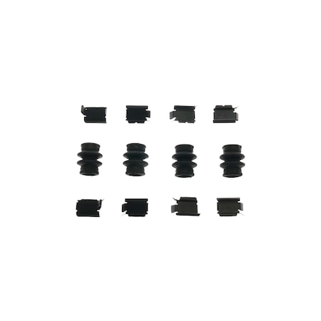 Carlson Brake Hardware 08 Chry T&C/Gr Cvan/Vw Mini Van D1326 R Bk Hardware Kit, H5825Q H5825Q